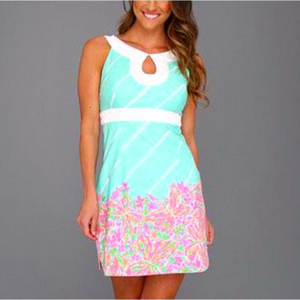 Lilly Pulitzer Candice Keyhole Butterfly Dress